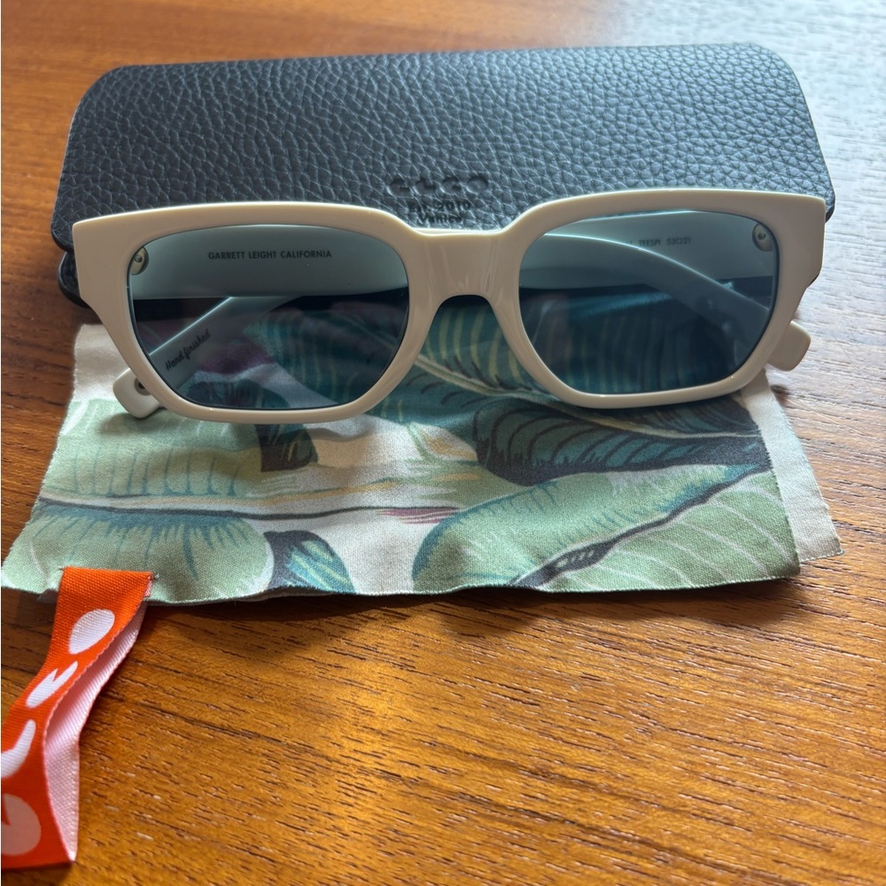 Garrett Leight Mayan Sunglasses - Teen Spirit/Blue